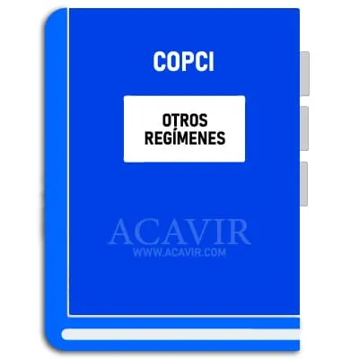 otros regímenes aduaneros