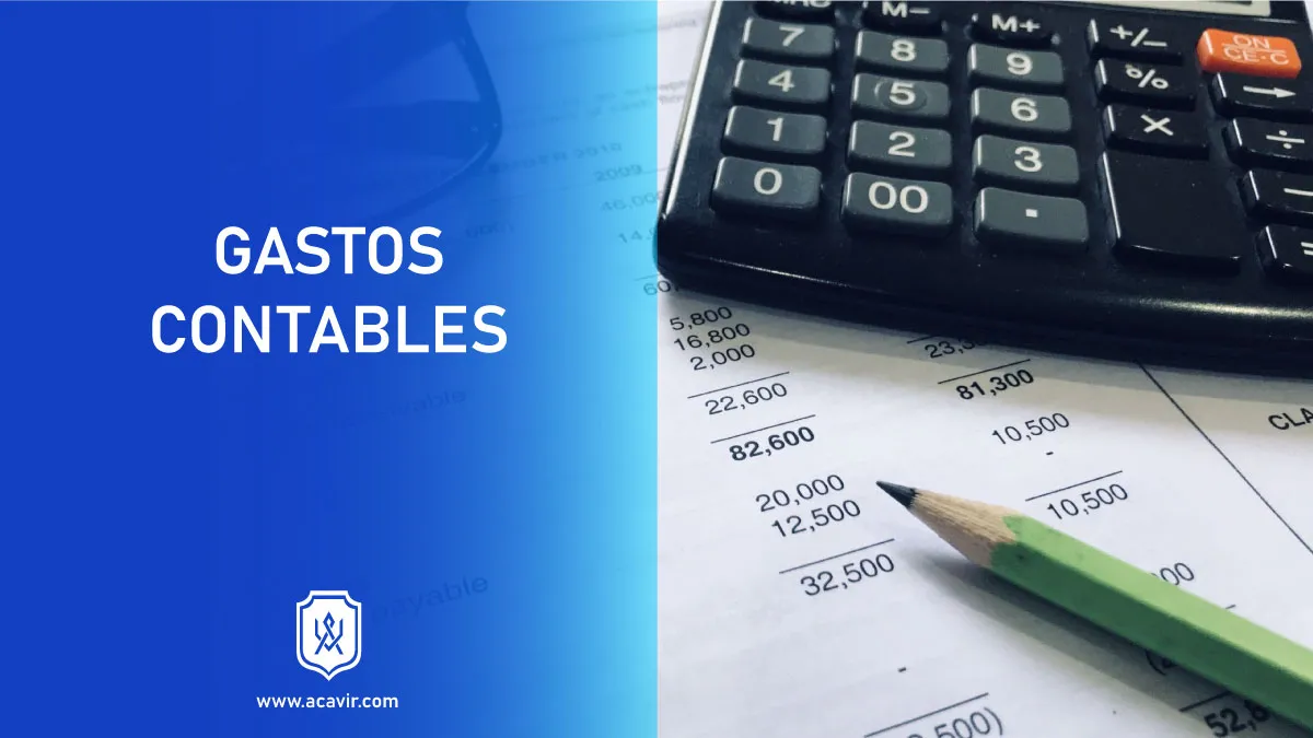 gastos contabilidad que son como controlar