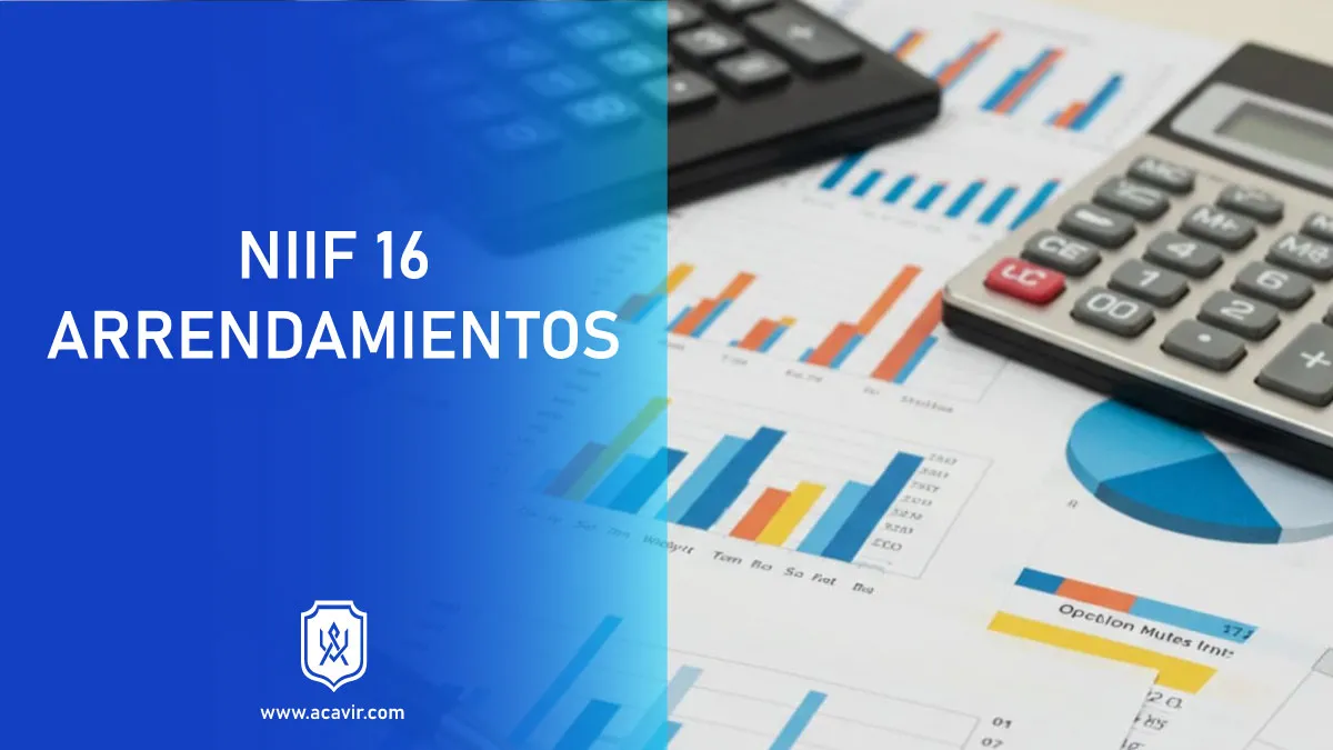 normas internacionales de información financiera NIIF arrendamientos