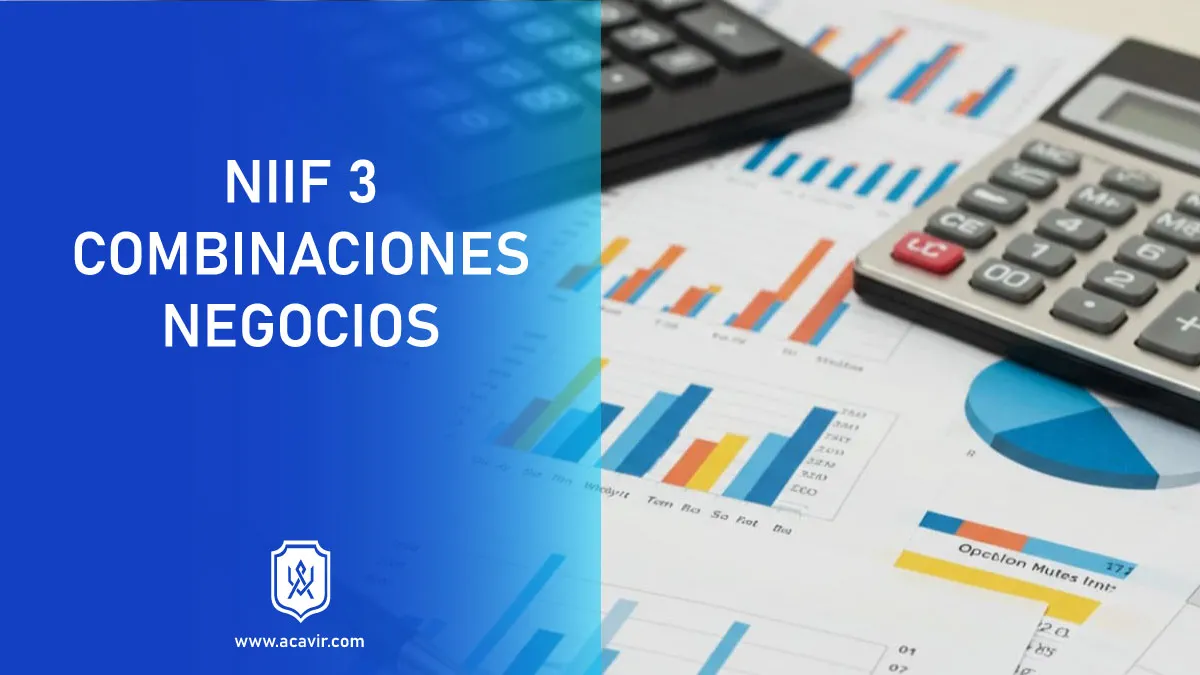 normas internacionales información financiera NIIF combinaciones de negocios