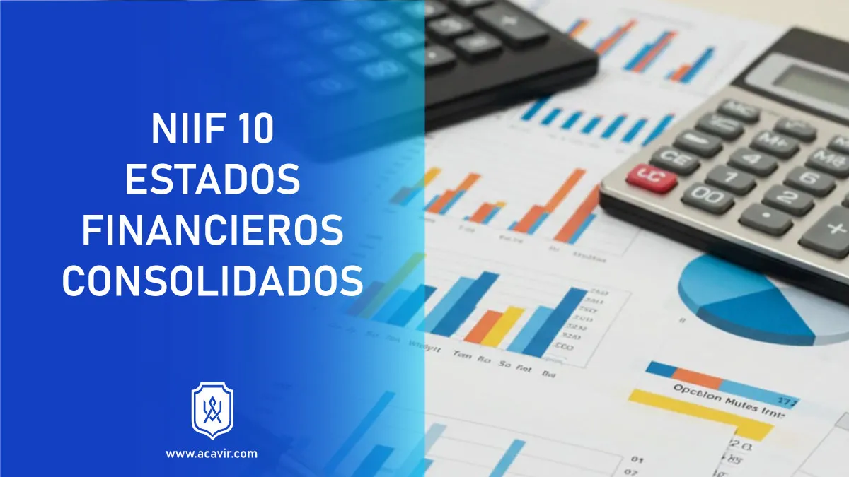 normas internacionales información financiera NIIF estados financieros consolidados