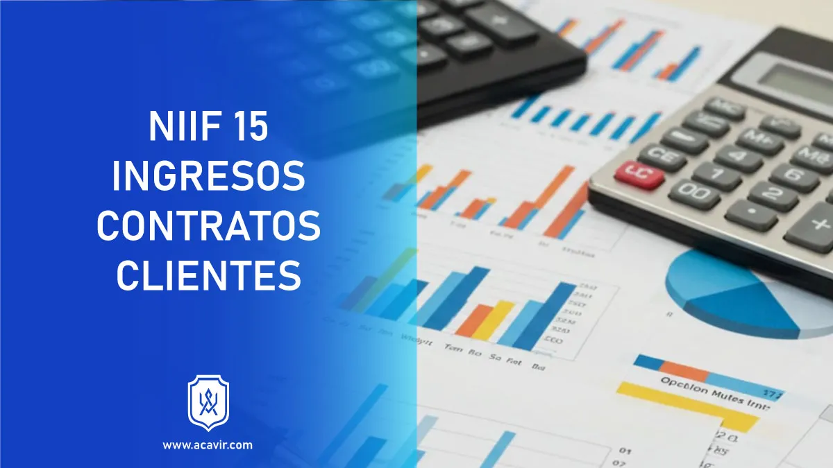 normas internacionales información financiera NIIF ingresos de contratos con clientes
