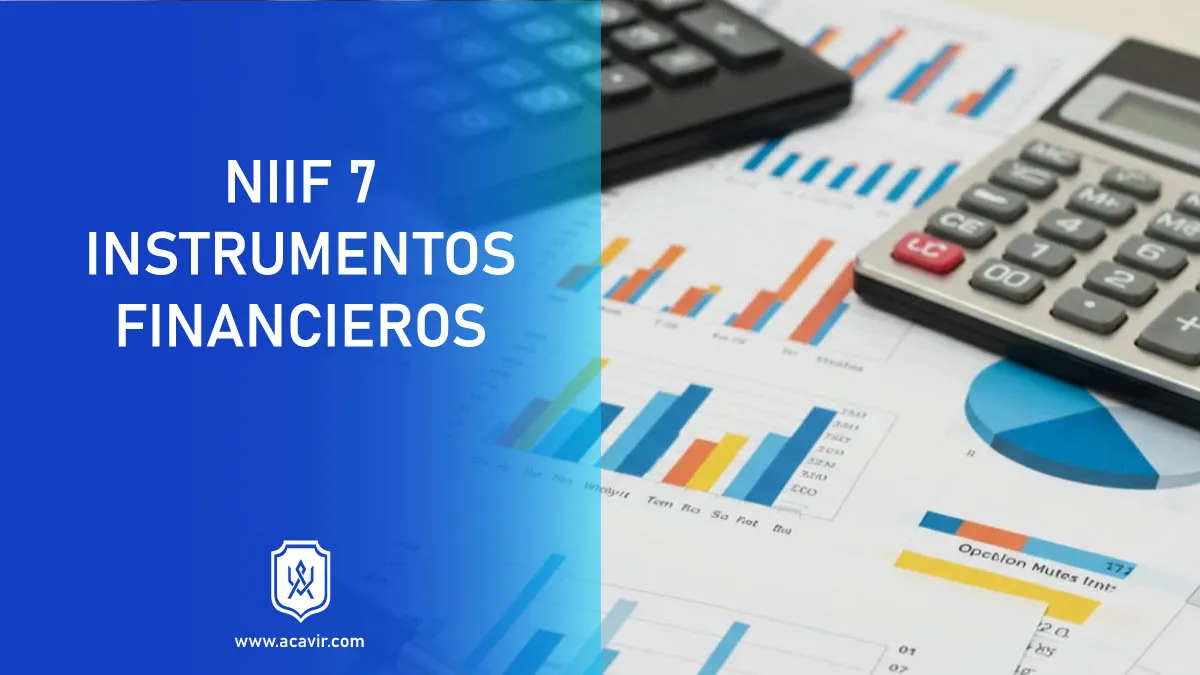 normas internacionales información financiera NIIF instrumentos financieros información a revelar
