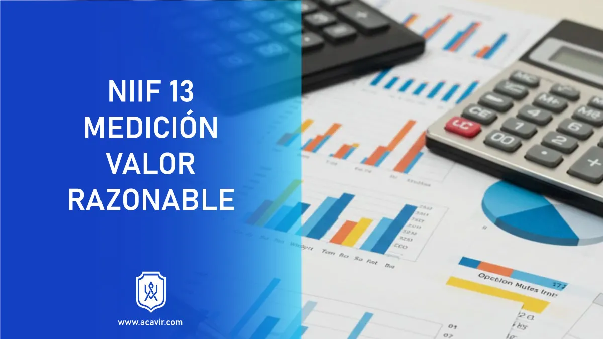 normas internacionales información financiera NIIF medición valor razonable