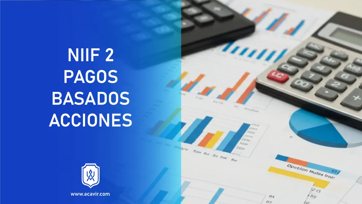 normas internacionales información financiera NIIF pagos basados en acciones