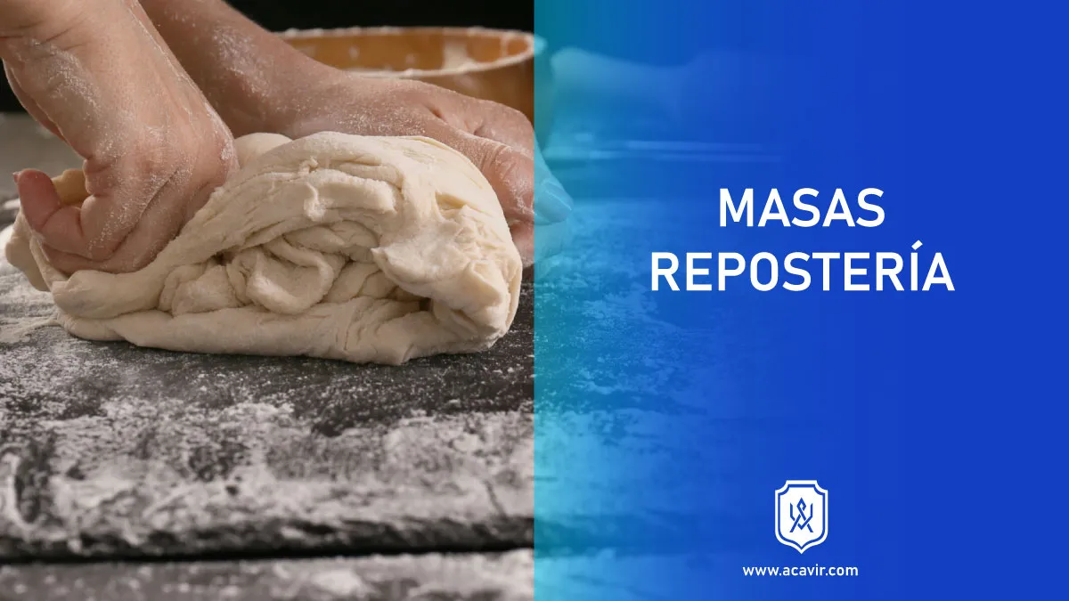 tipos de masa en repostería
