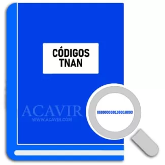 códigos suplementarios tnan