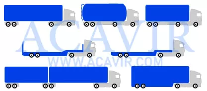 tipos de camiones transporte de carga