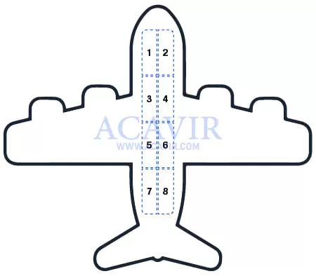 avión de fuselaje ancho