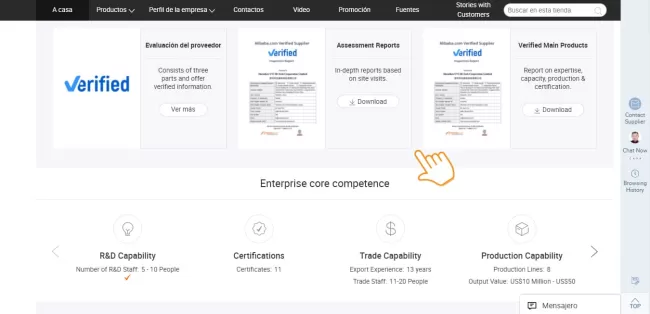 verificar proveedores