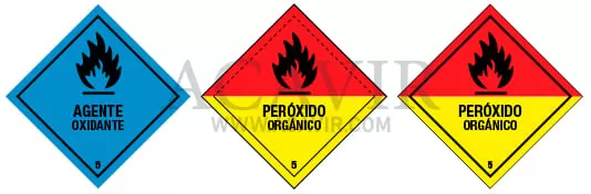 clasificación mercancías peligrosas