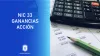 normas internacionales de contabilidad NIC ganancias por acción