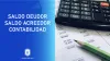 saldo deudor acreedor contabilidad